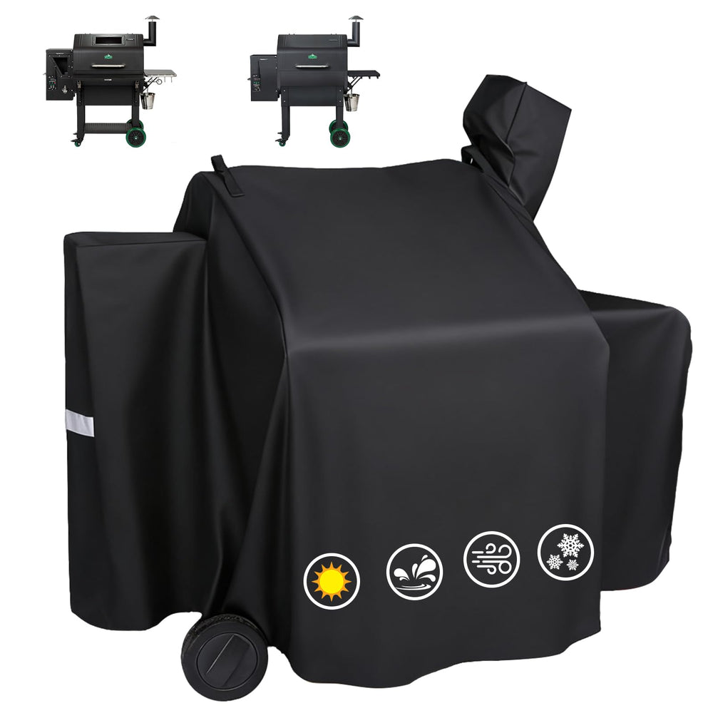 Utheer Grill Cover for Green Mountain Daniel Boone front view