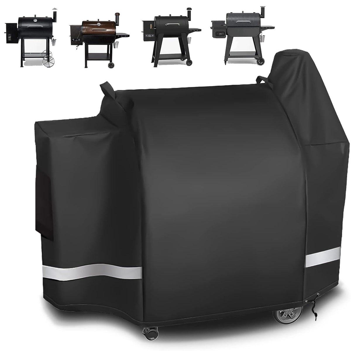 Utheer Grill Cover for Pit Boss 850 DX front view