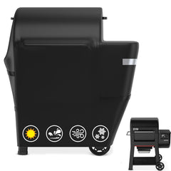Utheer Grill Cover for Weber Searwood 600 front view