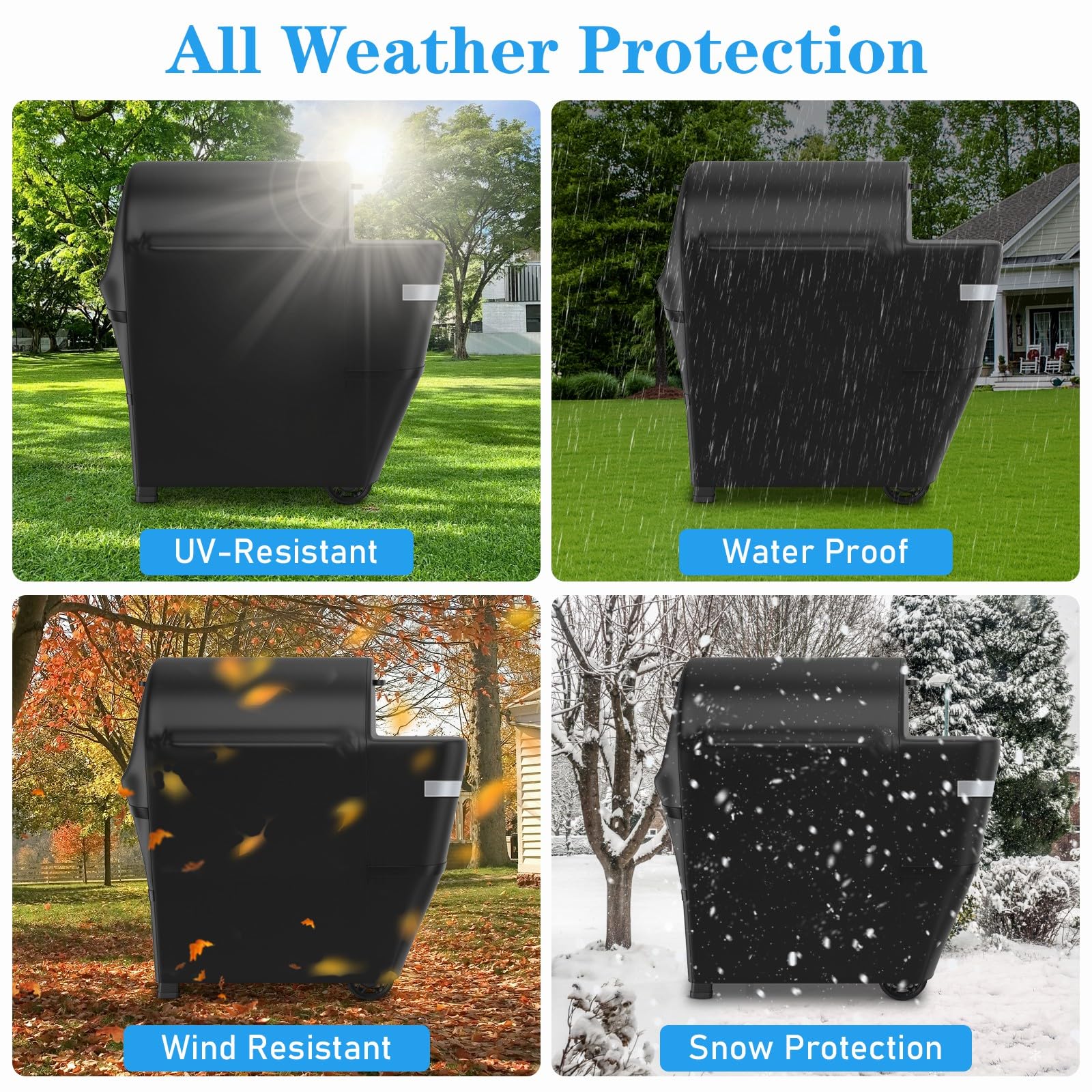 Utheer Grill Cover in outdoor setting