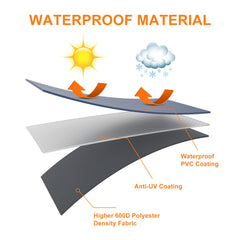 Utheer Grill Cover showing waterproof material texture