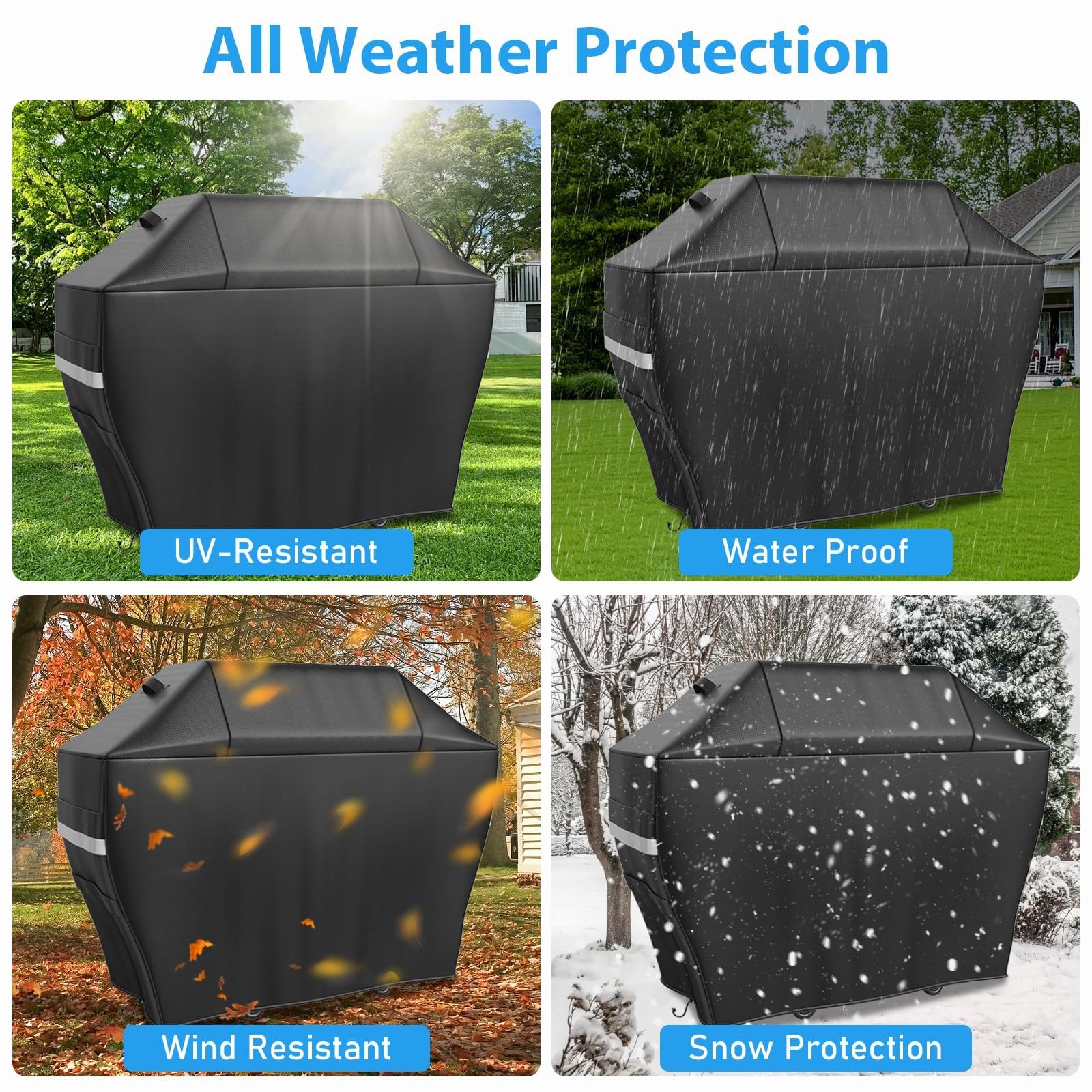 Utheer Grill Cover ventilation feature