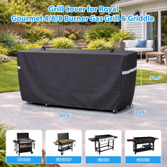 Utheer Grill Cover waterproof fabric side view