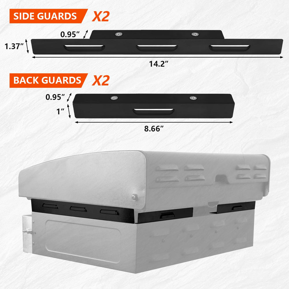 Utheer wind guard set packaging and dimensions