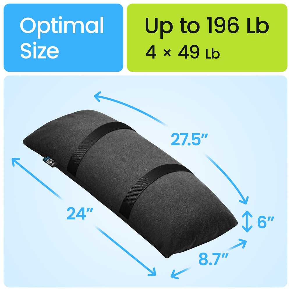 UV-resistant material of Rhino BaseMate sandbags