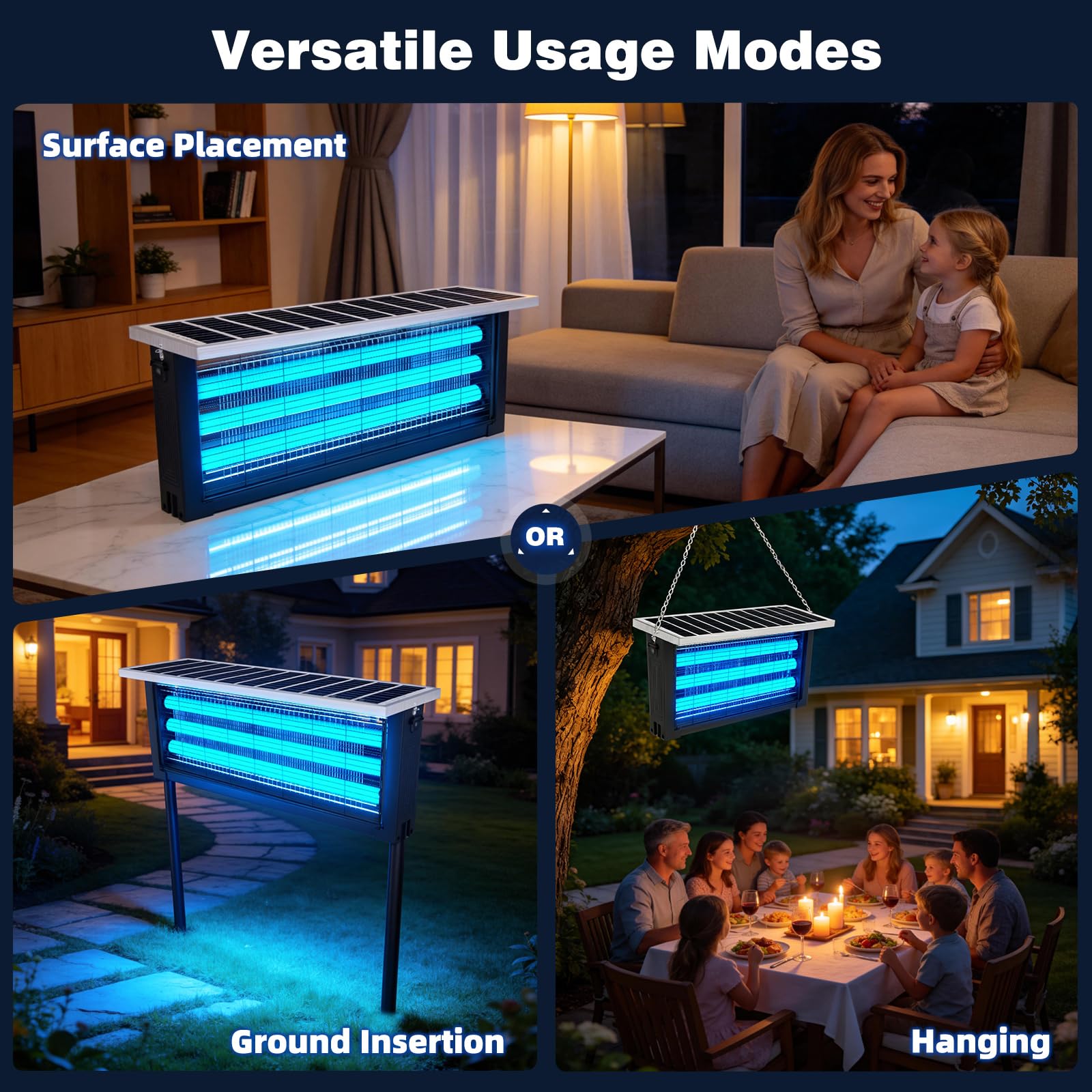 uvcoolplunge Bug Zapper hanging in outdoor space