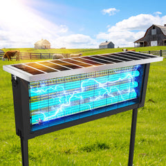 uvcoolplunge Solar Bug Zapper outdoor view