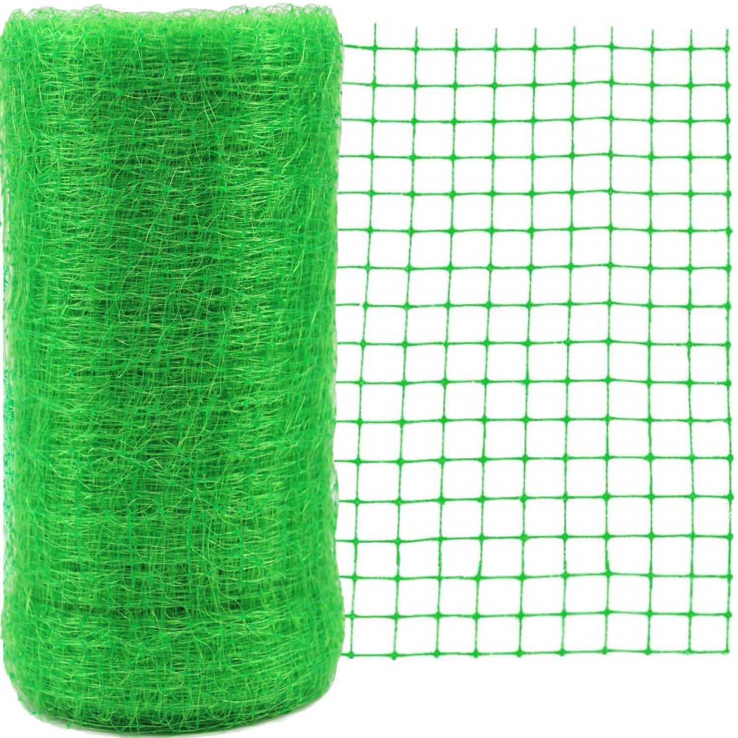 UWIOFF Garden Netting 7x100 FT green polypropylene netting front view