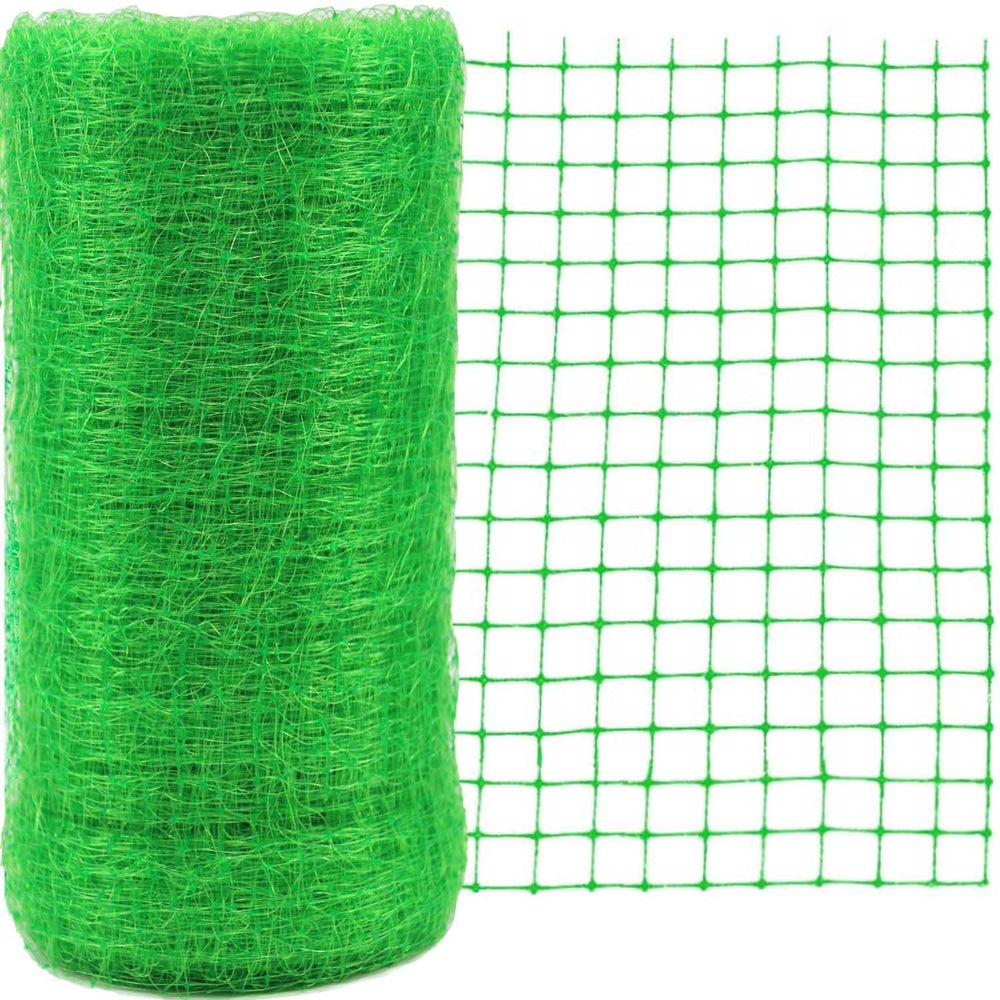 UWIOFF Garden Netting 7x100 FT green polypropylene netting front view
