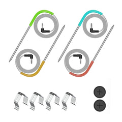 VAGLOBA 4 Pack Meat Probe set with clips and grommets