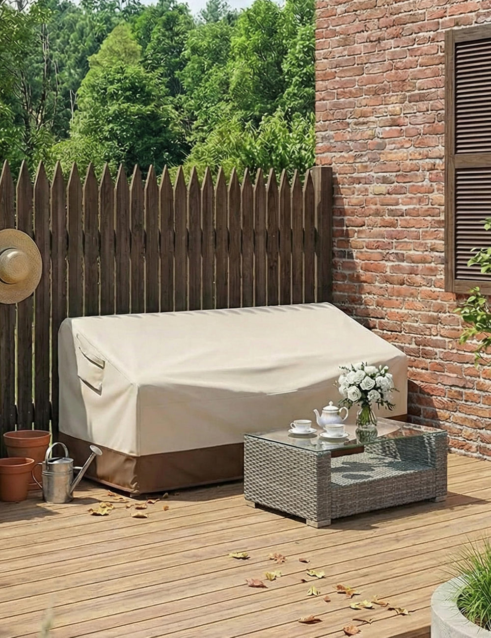 Vailge Loveseat Cover packaging display