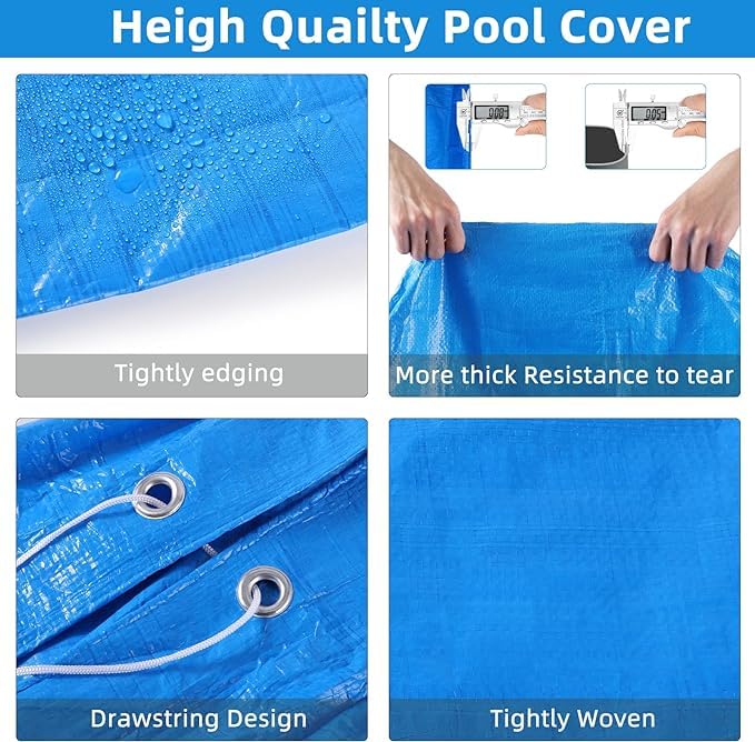 Vanmirr Pool Cover showing water protection features