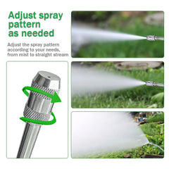 VANPET 2 pack of 29-Inch Sprayer Wands with hose clamps