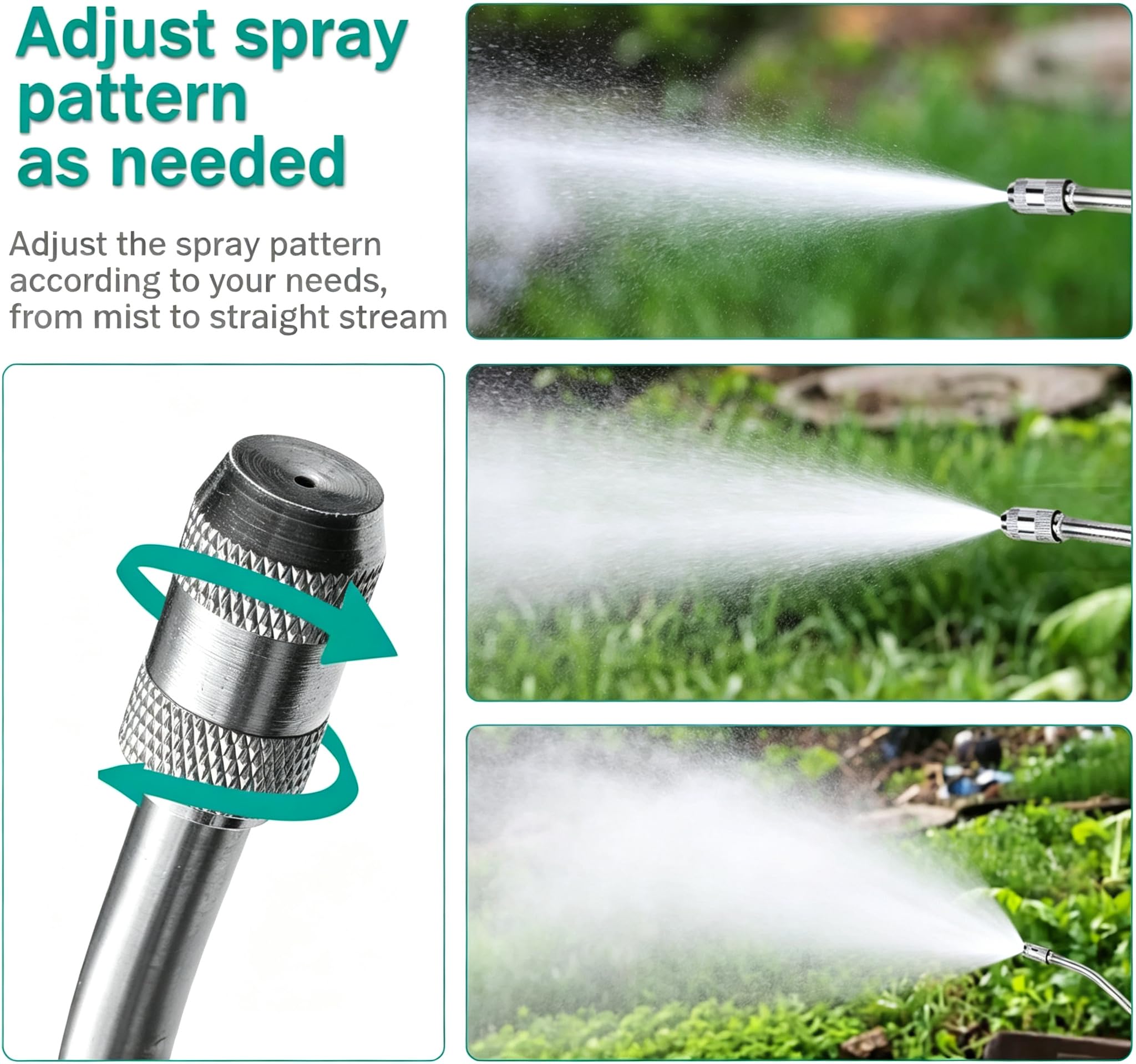 VANPET 2Pcs All Metal Sprayer Wand installation instructions