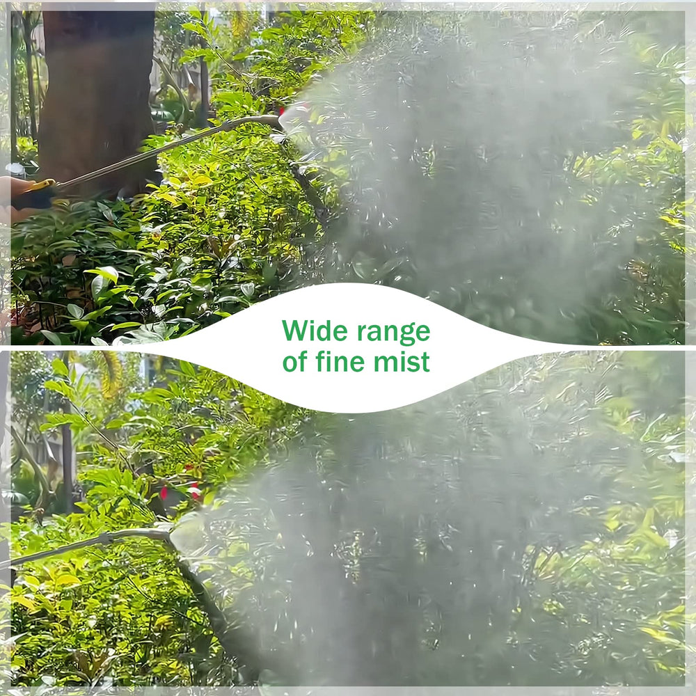 VANPET 44 inch sprayer wand in use watering plants