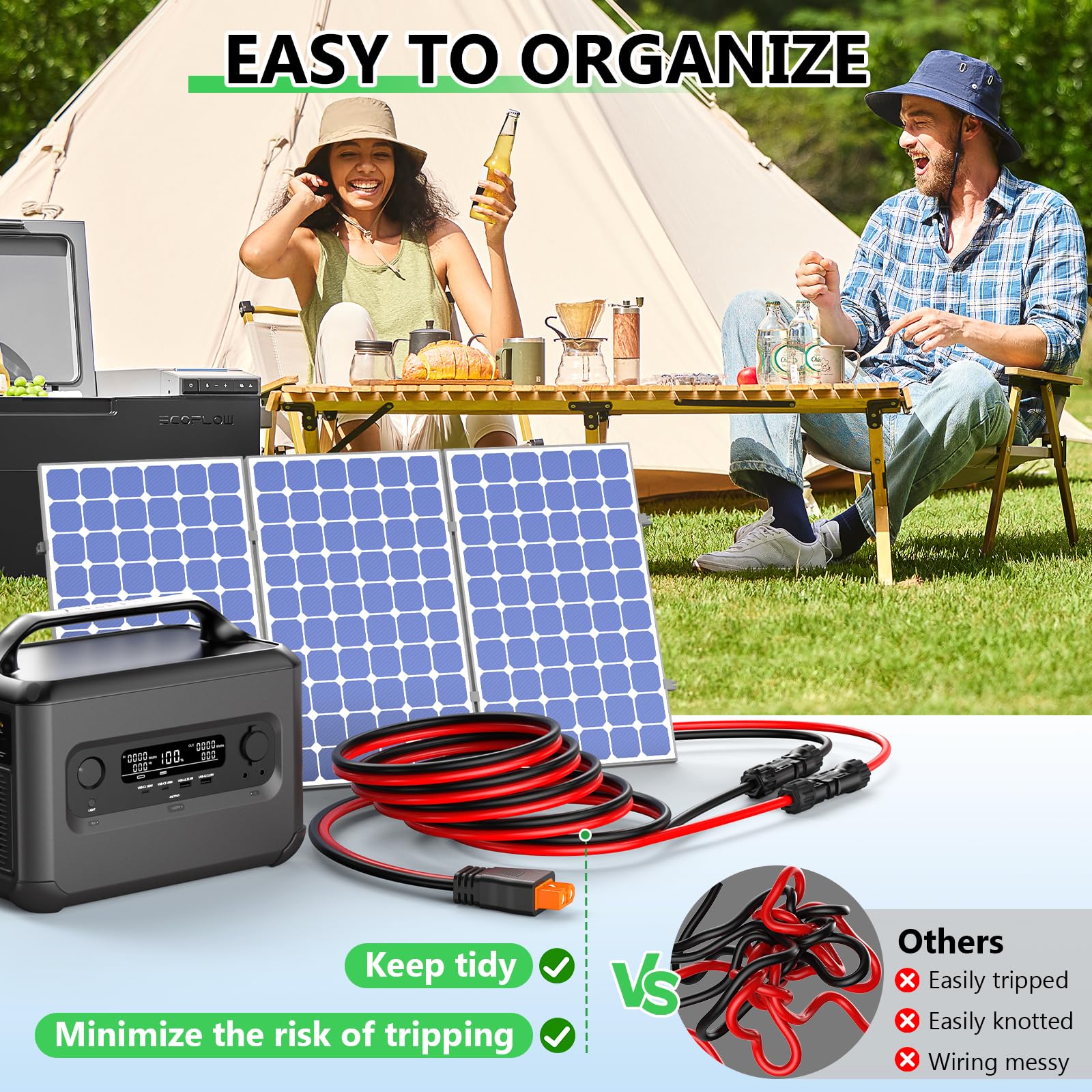 Vansdon XT60i Extension Cable in outdoor use scenario