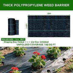 Vanver Weed Barrier Fabric showing black colour