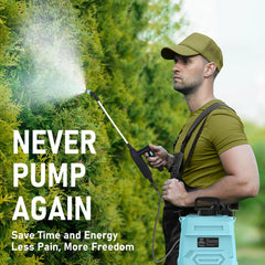 VASG Garden Sprayer showing adjustable nozzles