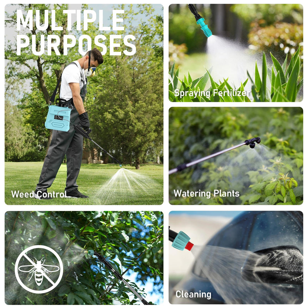 VASG Garden Sprayer with ergonomic design overview