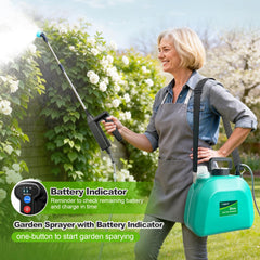 VAXMAY Sprayer with telescopic wand extended