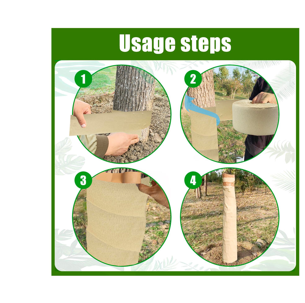Vecacosic packaging of the tree wrap product
