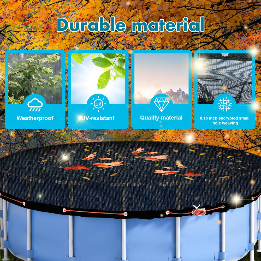 Vecacosic Pool Leaf Net Cover packaging details