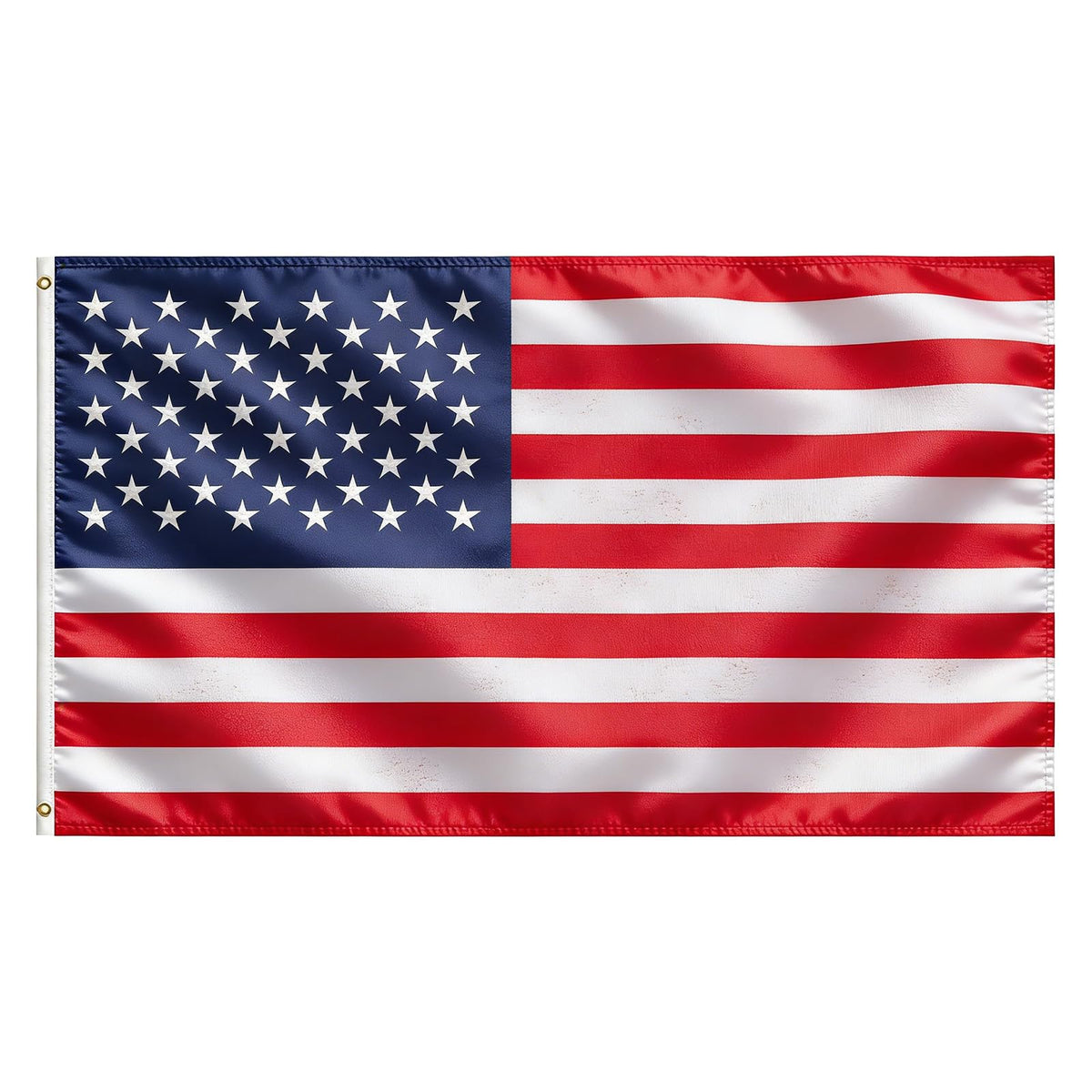 VELIFFCO American Flag 3x5 Ft front view with brass grommets