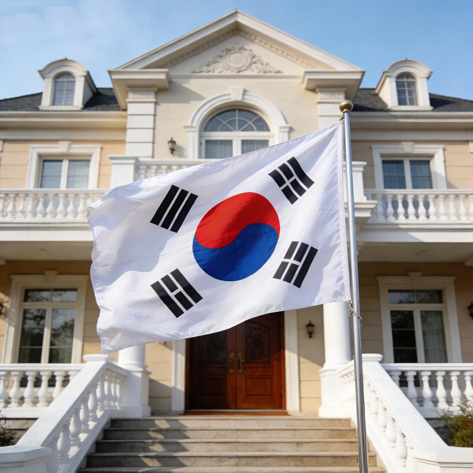 VELIFFCO Korean Flag packaging with dimensions