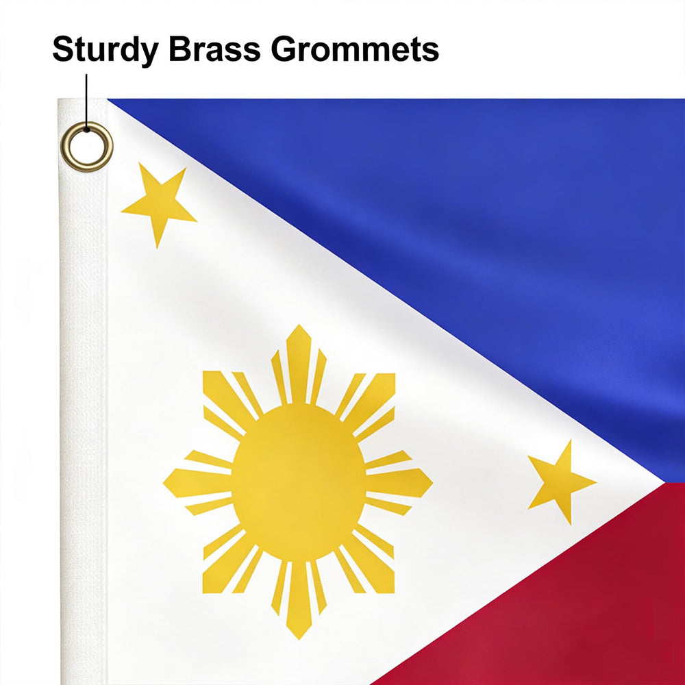 VELIFFCO Philippines Flag displayed outdoors