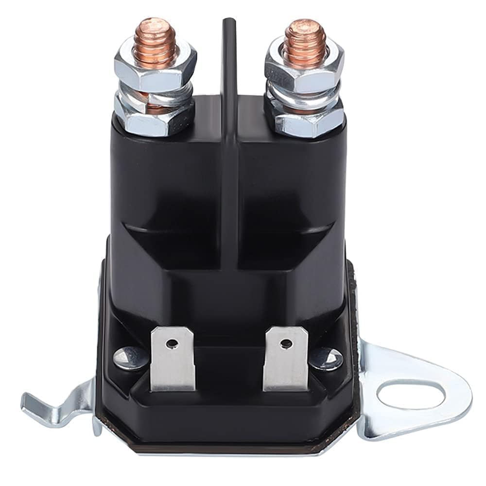 Venseri Lawn Mower Starter Solenoid 12V front view with 4-terminal design