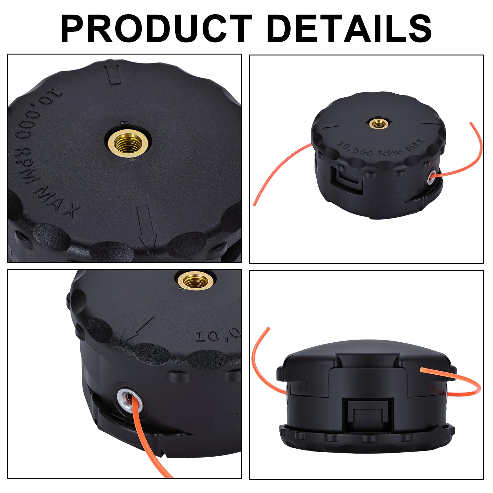 Venseri Speed Feed 400 Trimmer Head black color