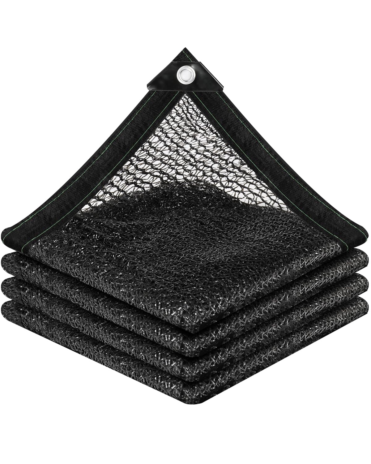 vensovo 30% Black Shade Cloth 12x30 ft front view