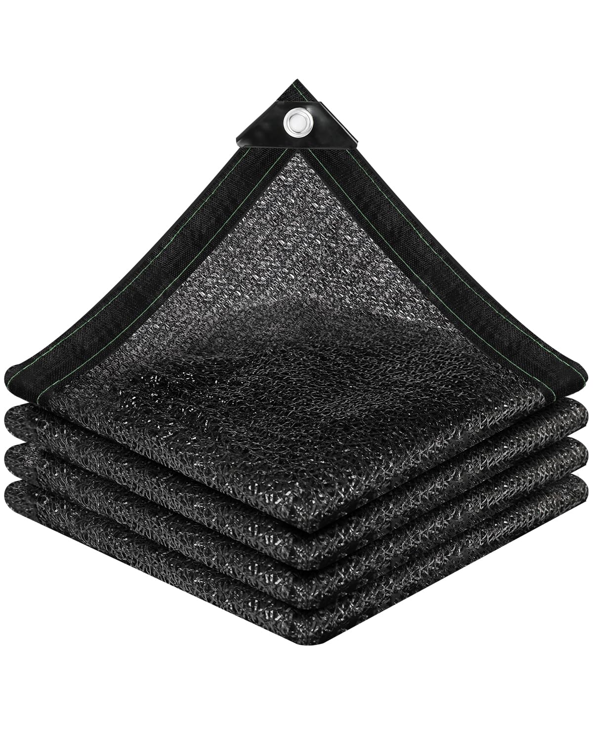 vensovo 50% Black Shade Cloth 12x20 ft front view