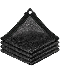 vensovo 50% Sunblock Shade Cloth Net 20x30 Ft in black