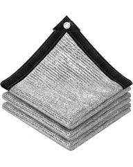 vensovo 70% Reflective Aluminet Shade Cloth 5x10 ft front view