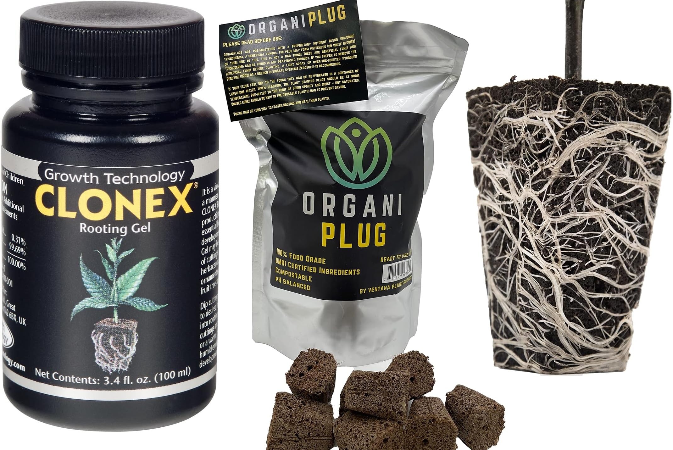 Ventana Plant Science Clonex Rooting Gel 100ml front view