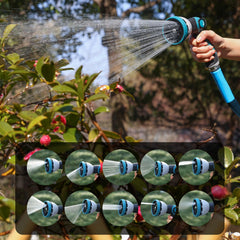 VERDOW garden hose in use watering plants