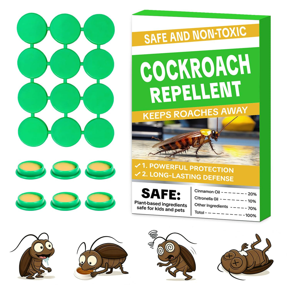 Veridianprotect Cockroach Gel Bait Traps 32 Pack front view