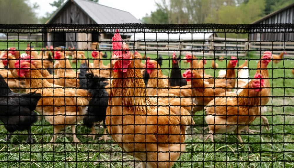 Versatile use of ORIVOGAS fence as a garden barrier