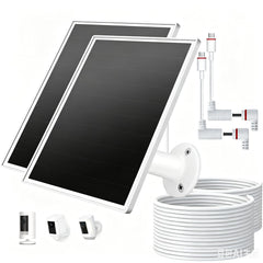 VERVERAY 6W Solar Panel for Ring Cameras front view