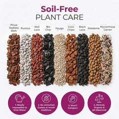 veryplants Orchid Potting Mix contents close-up