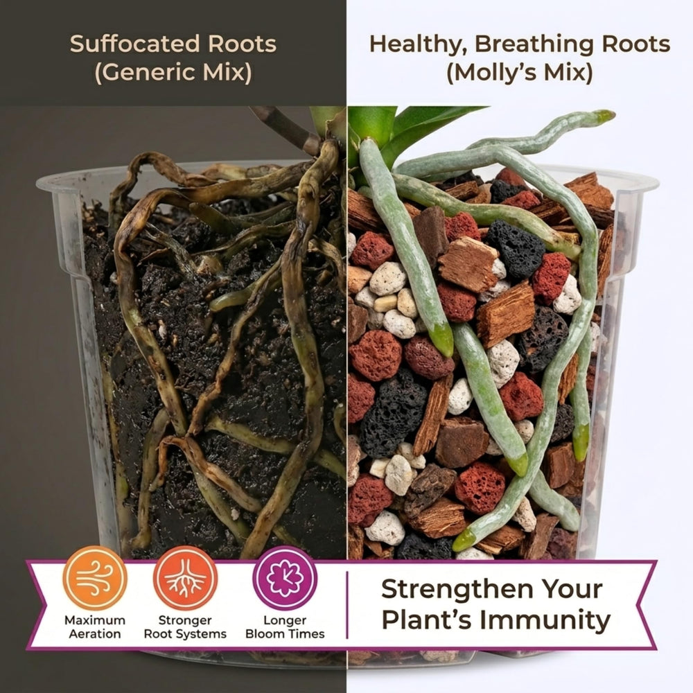veryplants Orchid Potting Mix packaging details