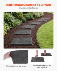 VEVOR stepping stones arranged in a garden path