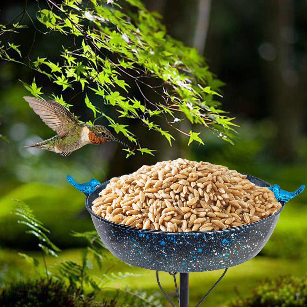 VEWOSTAR bird bath displayed on patio