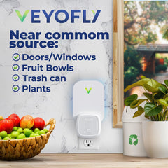 VEYOFLY fruit fly trap with glue card design