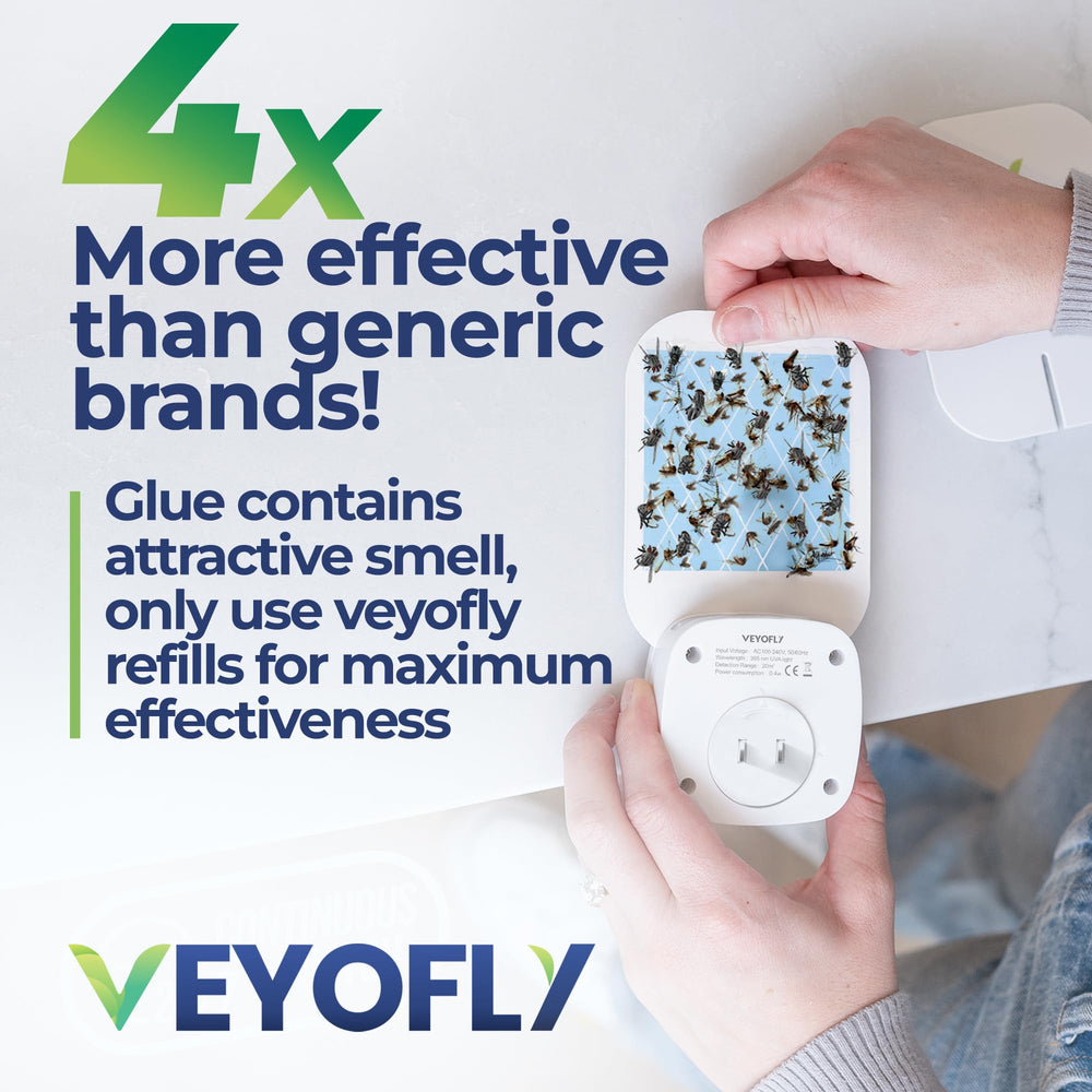 VEYOFLY trap installed on a kitchen counter