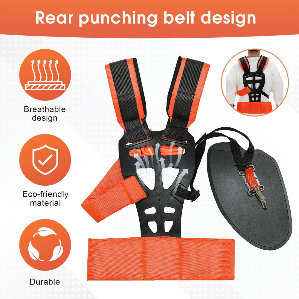 VIABRICO Trimmer Shoulder Strap attached to a trimmer