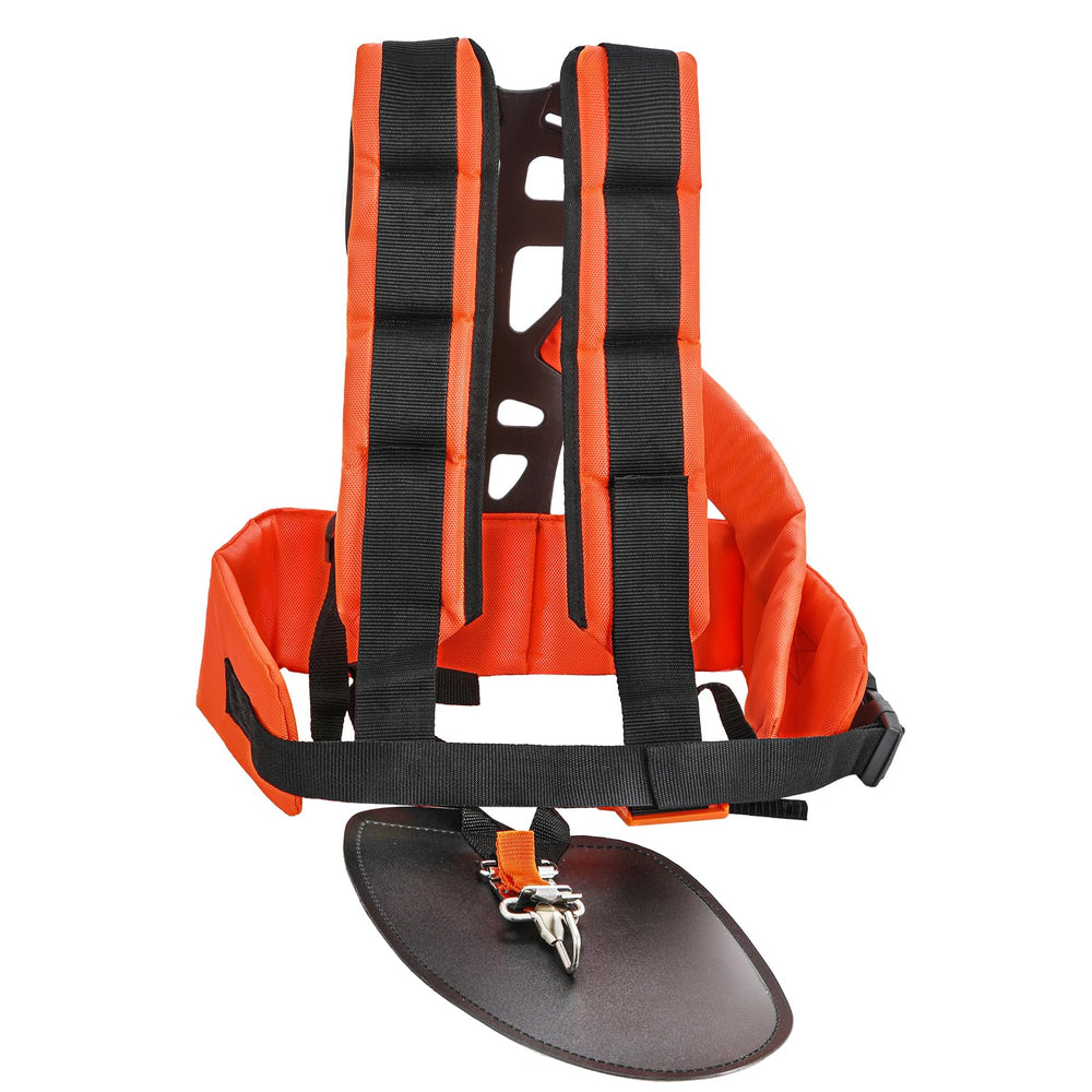 VIABRICO Trimmer Shoulder Strap padded front view in orange