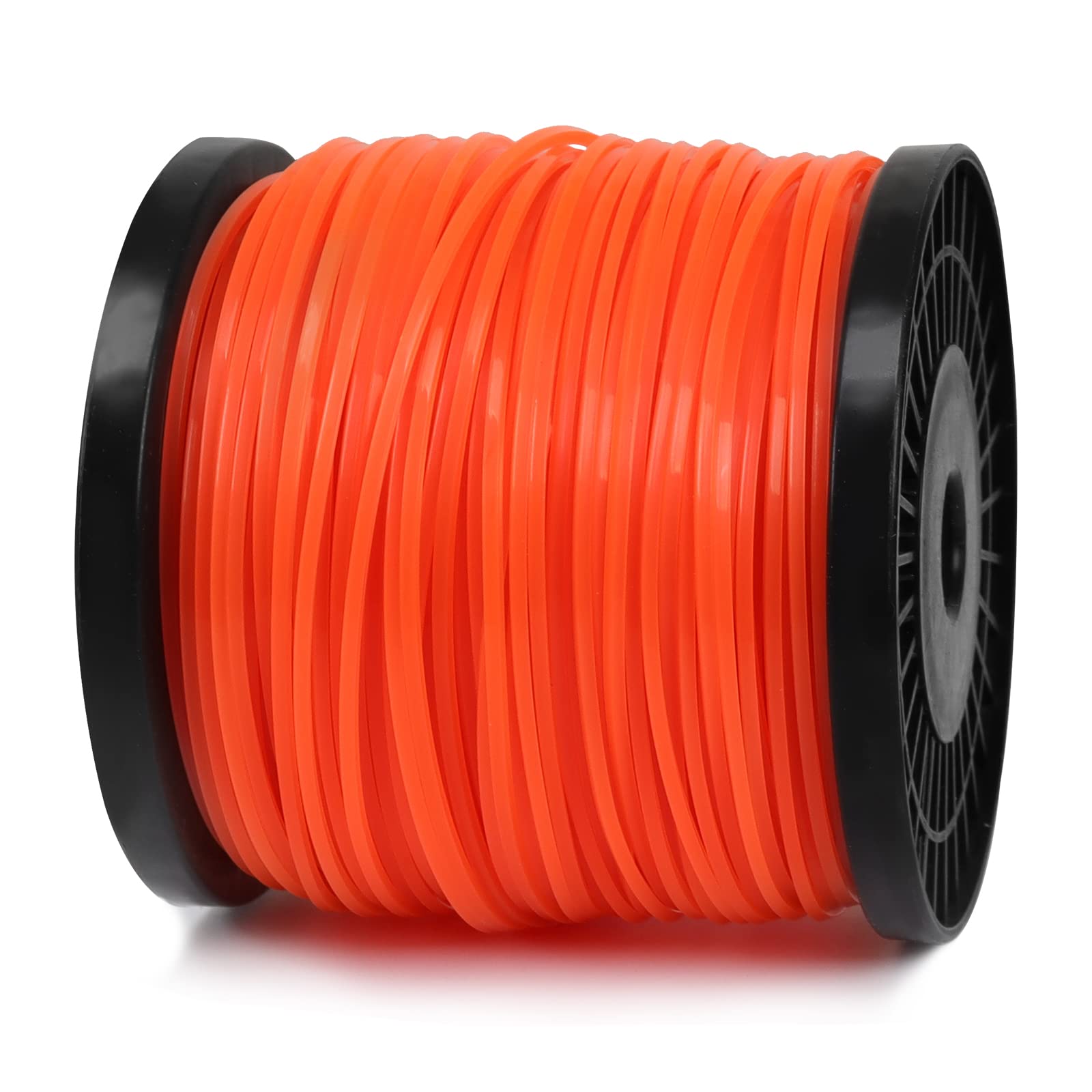 VIABRICO weed eater string demonstrating its square shape