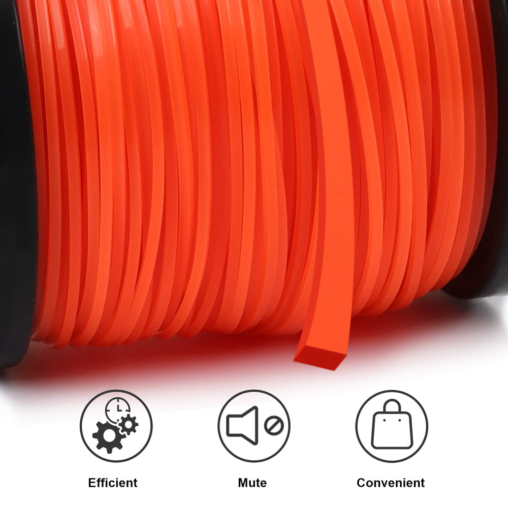 VIABRICO Weed Eater String spool side view, highlighting dimensions